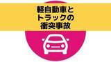 「【更新】軽乗用車とトラックの事故で３人病院へ搬送　交通規制は午後5時50分に解除（17日午後6時20分現在）」の画像1
