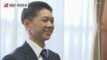 長崎県出身のボートレーサーがボートレース大村でデビュー　大村市長を表敬