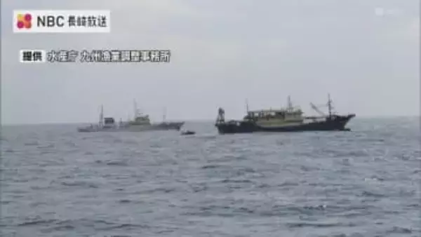 日本の排他的経済水域で停船命令に従わず逃走した中国漁船を拿捕　船長を漁業主権法違反容疑で逮捕【長崎・五島市沖】