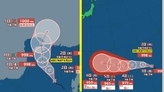 【台風のたまご】2つとも2日夜までに台風へ発達予想　1つは日本接近のおそれも　6日に最大風速45m/sの「非常に強い」勢力へ【最新進路予想】