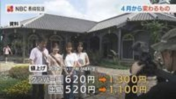 【4月から変わる】グラバー園・出島が“倍以上”に　長崎市施設約200カ所で使用料アップ　バス減便、食品は2800品目値上げ