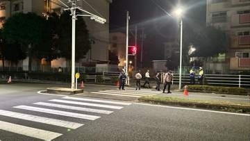 【速報】長崎市田中町で重体事故　歩行者の女性(80代)が意識不明で搬送