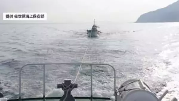 「釣りをしていたところエンジントラブルが起こりました」小型漁船から通報　乗船の3人にけがなし【長崎】