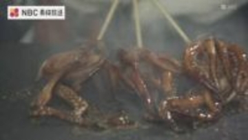 県産品フードマルシェ　壱岐産イカ焼き「5本食べました」 長崎市で23日まで