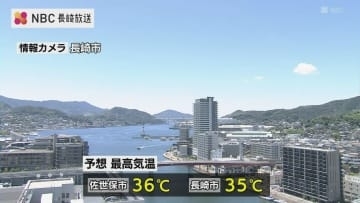 長崎県内猛暑日予想　熱中症に最大の警戒を