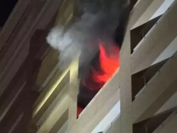 マンション9階で火災　「モバイルバッテリーから煙」と通報　長崎県佐世保市