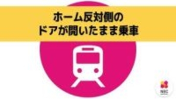 列車のホーム反対側のドアも開いたまま乗車　運転士が点検後に閉め忘れ【JR諫早駅】