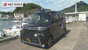 「非常に乗りやすく広く感じる」“軽タクシー”長崎県北地域で初導入　運転しやすくドライバーの負担軽減にも