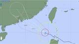 「【台風情報】台風12号(ノウル)、暴風域伴い西北西へ　最大瞬間風速40m/s、午後には「強い」勢力に発達へ【最新予想進路】」の画像1