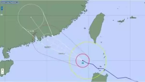 【台風情報】台風12号(ノウル)、暴風域伴い西北西へ　最大瞬間風速40m/s、午後には「強い」勢力に発達へ【最新予想進路】