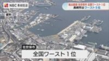 人口流出が止まらない長崎県 佐世保市が全国ワースト1位 長崎市も5位にランクイン