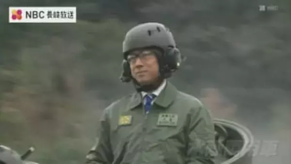 「島しょ防衛のプロで高い練度」小泉防衛大臣が水陸機動団を視察　オスプレイ訓練や水陸両用車を確認　長崎県佐世保市相浦駐屯地