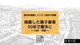 「倒産した菓子業者が50年で最多に　九州・沖縄で「千鳥屋本家」など17件　原材料高騰とコンビニ競合が直撃」の画像1