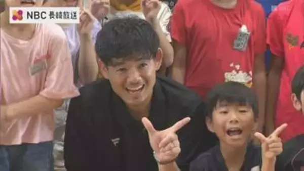七夕の日に夢を語る　元Jリーガー飯尾竜太朗さんが特別授業「プロになりたい強い思いが原動力だった」
