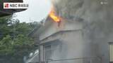 「住宅火災で安否不明だった男性が無事見つかる ２階建ての住宅1棟全焼【長崎県佐世保市】」の画像1