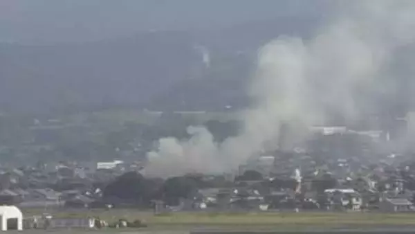 【速報】大村市で建物火災