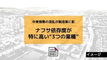 ナフサ依存度が特に高い“3つの業種” 中東情勢の混乱が製造業に影 高騰で強まる事業縮小の不安