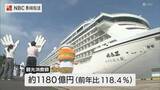 「過去最多128隻のクルーズ船が寄港　観光消費額も過去最高に　2025年佐世保市観光統計」の画像1