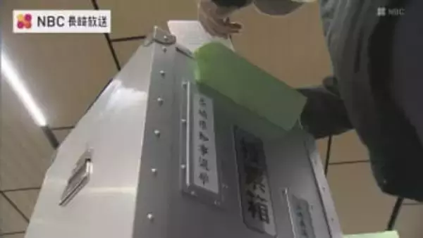 雪の舞う中トリプル選挙　長崎衆院選 知事選 県議補選
