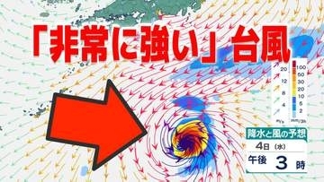 【台風情報】「非常に強い勢力」で進路を北寄りへ…中心気圧940hPa・最大瞬間風速65m/sの台風31号（インファ）今後の進路は？雨風シミュレーション（10/30~11/4）