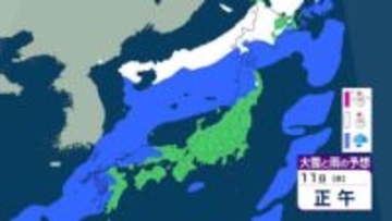 【天気】青森で震度6強　被災地に「真冬の寒気」　雪による家屋倒壊・低体温症に厳重警戒　雨雪シミュレーション