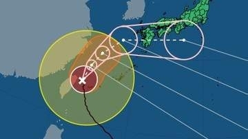【台風情報】台風３０号先島諸島に接近 西日本に接近後 四国の南に進み温帯低気圧に変わる見込み　沖縄地方や西日本では非常に激しい雨 沖縄地方は２４日九州北部は２６日にかけ土砂災害などに厳重に警戒