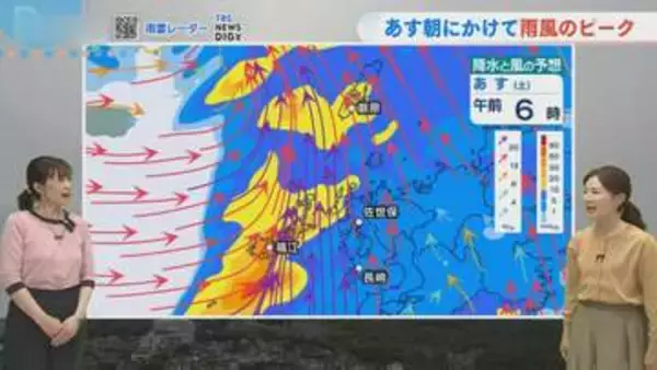 「「転んでしまうほどの風」4日（土）は春の嵐、桜への試練の週末に」の画像