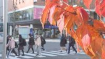 「寒い！秋はどこへ…」長野県内の14地点でこの秋一番の冷え込みに