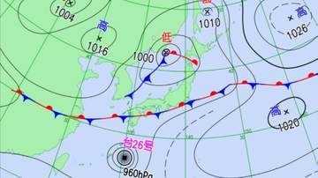 【台風情報】非常に強いい台風26号の今後の進路予想　28日にかけて沖縄地方へ接近する見込み　本州付近に停滞する秋雨前線の活動が活発になる恐れ