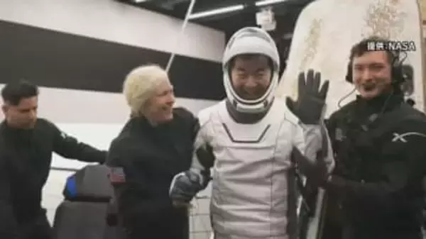 宇宙飛行士・油井亀美也さんが地球に帰還「ここで仕事をした日々は、私の人生で最も輝いていた瞬間だったと思います」