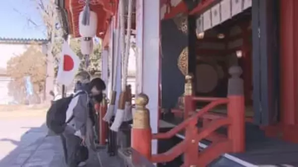 絶対合格！予備校生「失敗しがちなので、心残りがないよう全力でやり切りたい」　今週末の大学入学共通テストを前に予備校で合格祈願式