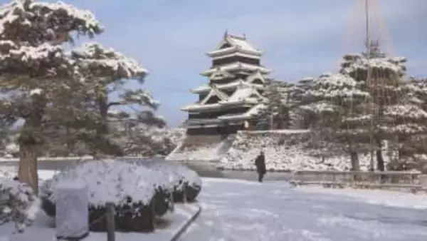 【大雪情報】大北地域に「大雪警報」9日にかけて警戒を　長野県南部でも降雪　一時、警報も