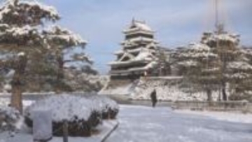 【大雪情報】大北地域に「大雪警報」9日にかけて警戒を　長野県南部でも降雪　一時、警報も