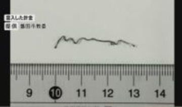 小学校の給食に針金が混入　「野菜のごま和え」食べようとした児童が発見　被害は無し　市教委が原因調べる