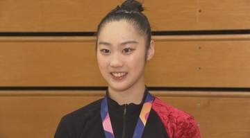 「立てなくなるぐらい練習して…」フェアリージャパン・花村夏実選手が地元に凱旋　オリンピック出場枠の獲得を報告「五輪で最高に輝けるよう、またここから頑張る」長野・松本市