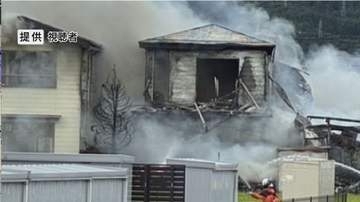 「家が燃えている」と110番通報　少なくとも3棟を焼く火事　焼け跡から1人の遺体を発見　この家の50代女性と連絡取れず身元の確認進める