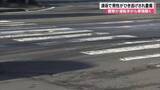 「トラックでひき逃げか　横断歩道を渡っていた48歳男性が重傷　防犯カメラなどから車両を特定し運転手から事情聴く」の画像1