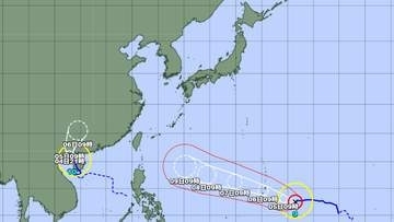 【台風情報】ダブル台風の進路予想は　非常に強い台風9号は明日5日までに「猛烈」な勢力まで発達する見込み　台風10号は6日には熱帯低気圧に衰える見込み