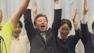 【開票結果】塩尻市長選　現職と新人の一騎打ち　現職の百瀬敬さんが再選　無・現 百瀬敬（56）15,321票　無・新 上間匠（47）6,506票　投票率40.72%