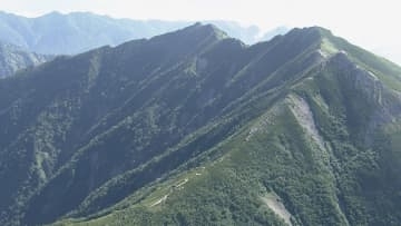 北アルプス爺ヶ岳で遭難　単独登山の東京都の73歳男性が疲れにより行動不能に　けがはない模様