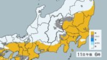 【大雪情報】「警報級の大雪」の可能性　長野地域平地でも20センチの予想　大北地域山沿い50センチ、中野飯山地域40センチなど　24時間予想降雪量（多い所で 12日午前6時まで）