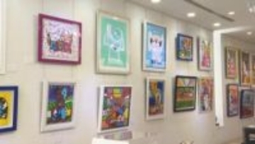 世界的なポップアーティストの作品を一堂に　軽井沢で「ART JAM」開幕　見る人を明るく元気にさせてくれる作品を5月10日まで展示