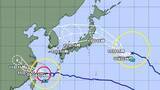 「【台風情報】ダブル台風の今後の進路予想は　台風15号は11日（火）午後3時には三陸沖に達する予報　台風15号は9日（日）午前6時には東シナ海に達する予報」の画像1