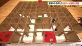 「段ボールの巨大迷路に挑戦！　子どもたちが夢中でゴール目指す　暑い夏でも涼しく楽しめる　長野市」の画像1