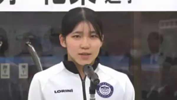日本選手団が帰国　女子団体追い抜き銅メダル・野明花菜選手「すてきな景色を見られてうれしい」「4年後、強くなって戻ってきたい」　ミラノ・コルティナオリンピック