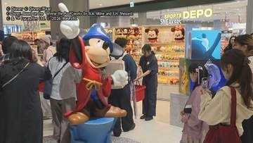 ディズニーストア期間限定イベント　「毎日でも来たい！」信州初上陸　800種類のアイテム、限定ご当地グッズも　ファンが長い列　長野・須坂市