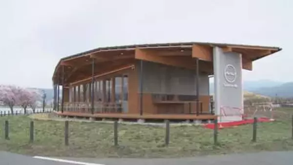 諏訪湖畔に新スポット「Suwa no Wa」　カフェレストランでは本格ピザ、ハンバーガーも　夏ごろにはバーベキュー場やキャンプ場がオープン予定