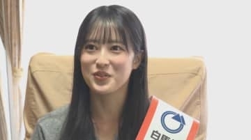 白馬村出身・タレントの国本梨紗さん「一日村長」　大好きな地元をPR