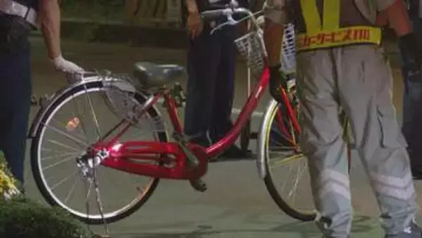 89歳男性が死亡　車が道路を横断中の男性と自転車をはねる　病院に搬送も外傷性ショックで死亡確認　車の75歳会社役員の女性にけがなし　現場は信号機や横断歩道のない県道　長野・佐久市