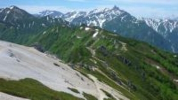 北アルプス赤岩岳の斜面で倒れている女性の遺体を発見　行方不明の中国国籍の女性とみて身元の確認進める　現場は槍ヶ岳への縦走ルート「表銀座」
